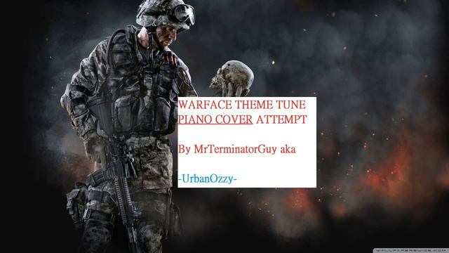 F2P Warface Main Theme Piano Cover Sheet Music смотреть онлайн