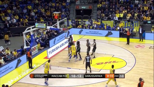 Tarik Black & Michael Roll Starred In Maccabi Big Win!