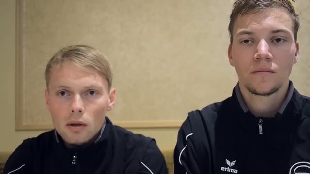 Christian König Und Marcel Bräutigam Zum Berlin-Marathon 2014