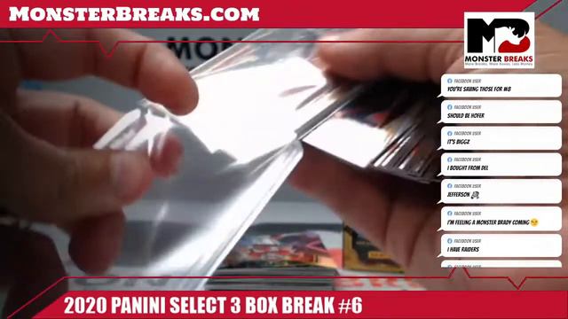 2020 PANINI SELECT 3 BOX BREAK #6 смотреть онлайн