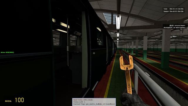 Garry's Mod - Metrostroi: Чел, обучает меня основам обращения с ЭПС Метро "Яуза" #1/2. смотреть онлайн