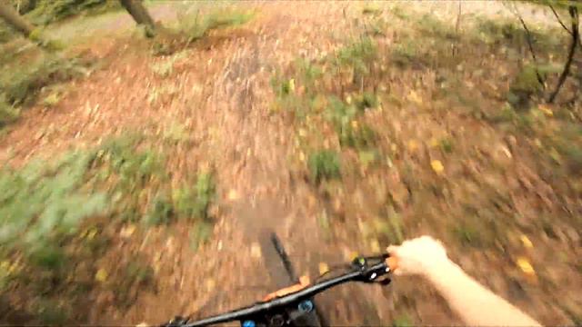 Autumn Hometrail Action | Downhill and Randoms #1 смотреть онлайн