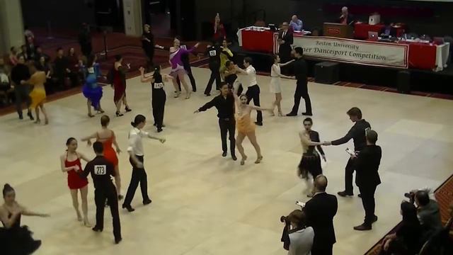 Bronze International Cha Cha R1 Brandon, Jasmine, Ryan, Kendall