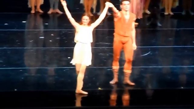 Curtain Calls In Othello With Marcelo Gomes, James Whiteside, Stella Abrera, Julie Kent 5 20 15