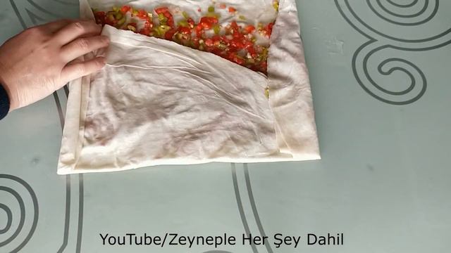 Hazır Yufkayla Tavada Çok Kolay Gözleme Yapımı/Pratik Tarifler /Domatesli Gözleme Tarifi смотреть онлайн