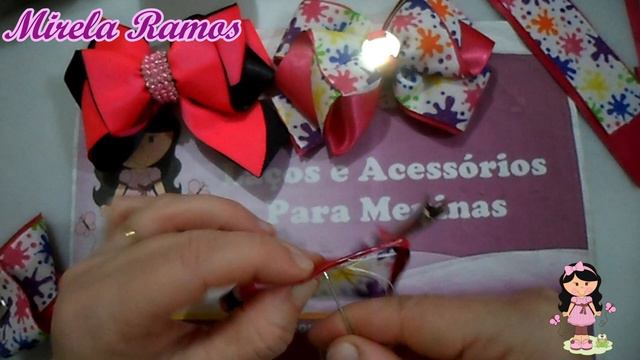 🎀Laço Larissa 🎀BY ( Mirela Ramos Ateliê Manu E Manias)🎀