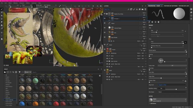How To Do Stylized Textures in Substance Painter - Planteater Part 1 смотреть онлайн