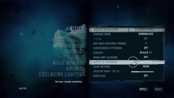 How To Disable Alpha To Coverage In Far Cry 3