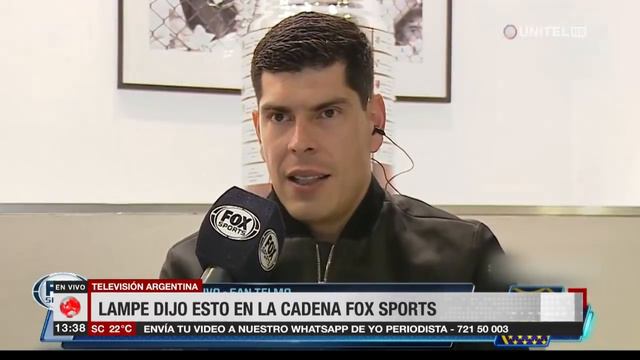 Carlos Lampe fue entrevistado por varios medios argentinos смотреть онлайн