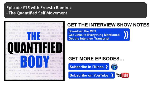 #15 The Quantified Self Movement with Ernesto Ramirez смотреть онлайн