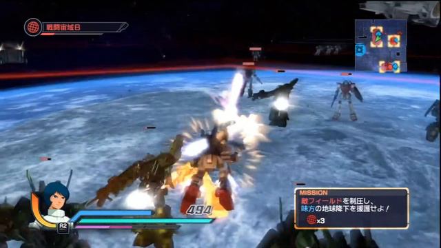 [PS3] Shin Gundam Musou: Mobile Suit Zeta Gundam Official Mode - Mission 2 смотреть онлайн