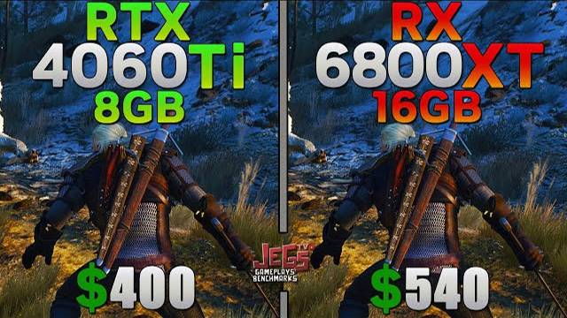 RTX4060TI Vs RX6800XT