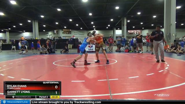 Schoolboy 110 Dylan Evans Pennsylvania Vs Garrett Lyons Missouri смотреть онлайн