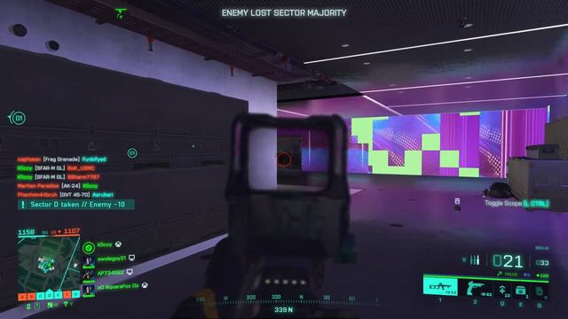 Using the nerfed BSV-M in Zero Hour Conquest in Battlefield 2042 смотреть онлайн