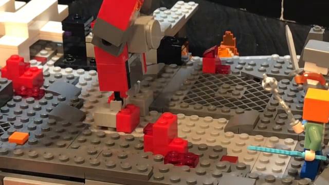 LEGO Minecraft Dungeons Boss Battle MOC! смотреть онлайн