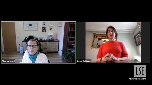 Open Door, Open City webinar- Karina Robinson in conversation with Dr. Alice Maynard