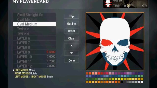 Sick Skull Emblem By Fivos!!!