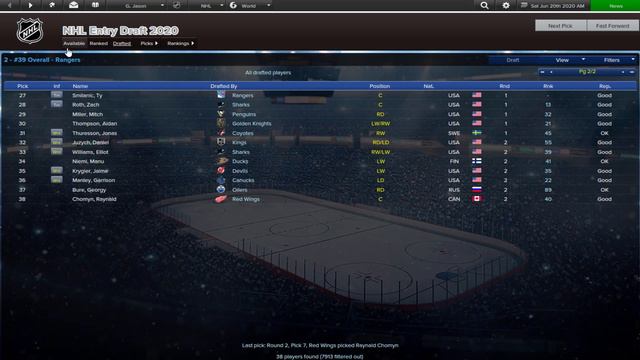 Year 3 DRAFT | Golden Knights Eastside Hockey Manager - Ep. 19 смотреть онлайн