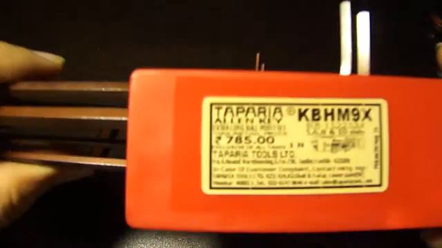 Taparia Allen Keys KBHM9X Extra Long (Unboxing Review) смотреть онлайн