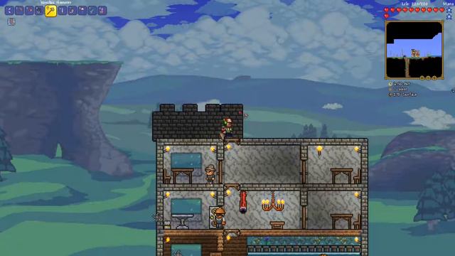 Let's Build a Tower! Terraria 1.3.5.3 Part 6 смотреть онлайн