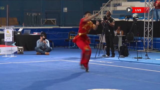 Alan Huang (USA) Qiangshu - Silver, 13th Pan American Wushu Championships 2022 (Boy's Group A) смотреть онлайн