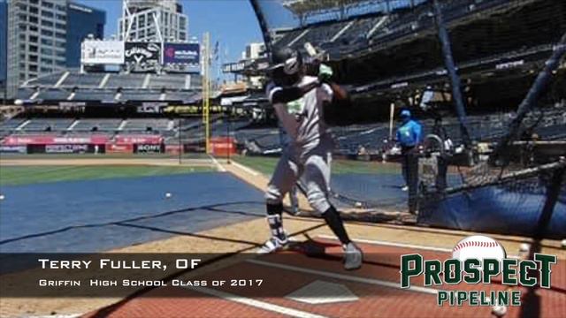 Terry Fuller, OF, Griffin High School, Swing Mechanics at 200 FPS смотреть онлайн