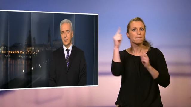 Gebärdensprache - Neujahrsansprache 2016 Des Sächsischen Ministerpräsidenten