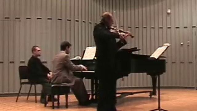 Yuri And Daniel Beliavsky Perform Hebrew Melody By Achron