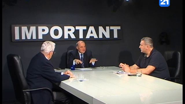 Petru Lucinschi Si Aurelian Lavric La Emisiunea IMPORTANT