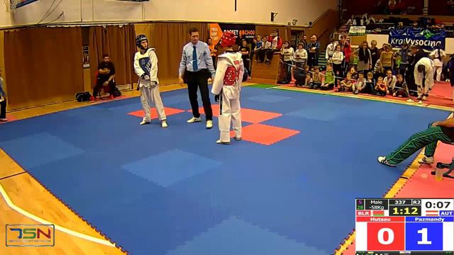 337 Pazmandy, Sebastian, AUT vs Hutsau, Vadzim, BLR 13: 0 смотреть онлайн