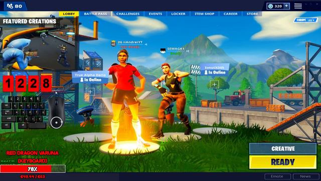 🔴 1V1 CU ABONATII DE SAMBATA SEARA ! FORTNITE ROMANIA ! смотреть онлайн