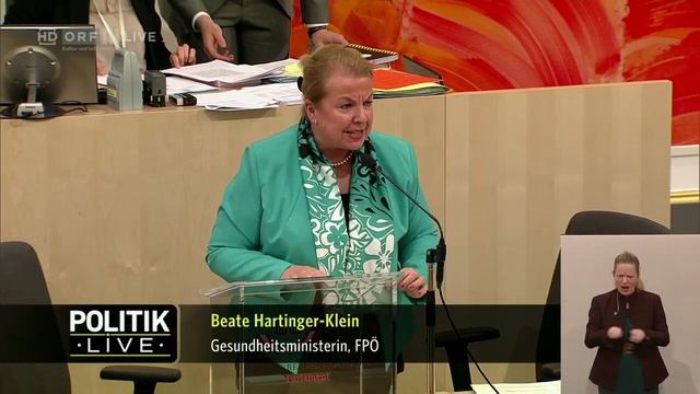 Beate Hartinger-Klein - Bundesgesetz über Krankenanstalten Und Kuranstalten - 13.12.2018