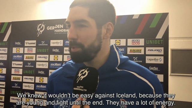 Karabatic And Magnus Rød After NOR - FRA
