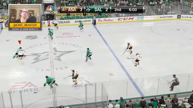 DUCKS vs STARS (Play NHL 15)
