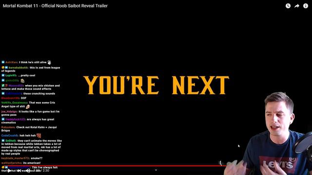 Reaction To Noob Saibot Trailer, Gore Overload? смотреть онлайн