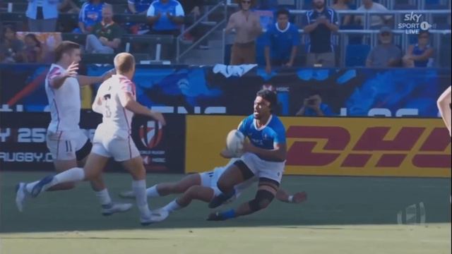 Vaovasa Afa Su'a Manu Samoa 7's Highlights 2022