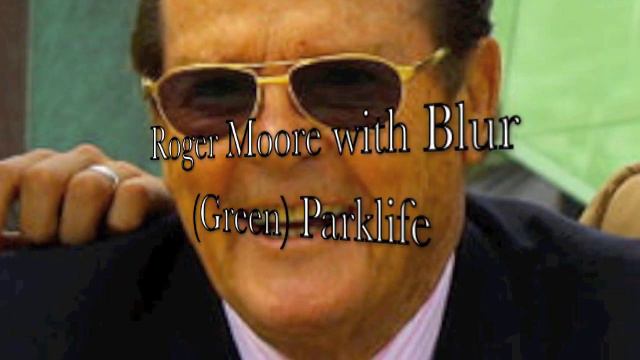 Roger Moore sings with Blur (Green) Parklife смотреть онлайн