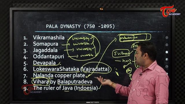 The Pala And Sena Dynasty | Modern Indian History | Srinivasa Rao | TSPSC/APPSC/UPSC | Tone Academy