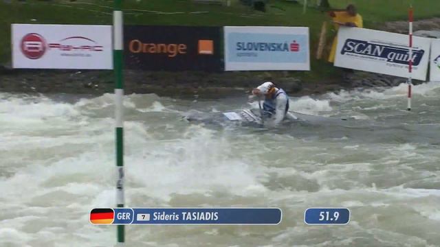 Sideris Tasiadis (GER) - Semifinal C1M - 2016 ECA Canoe Slalom European Championships смотреть онлайн