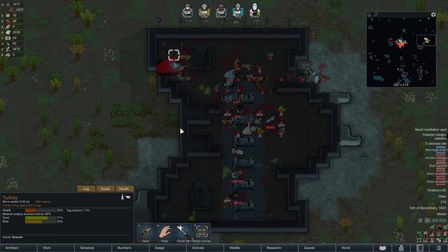 Rimworld 5, Tribal Wizards, 500% Threat, смотреть онлайн