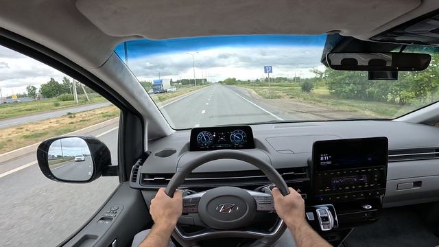 2021 Hyundai Staria POV TEST DRIVE смотреть онлайн