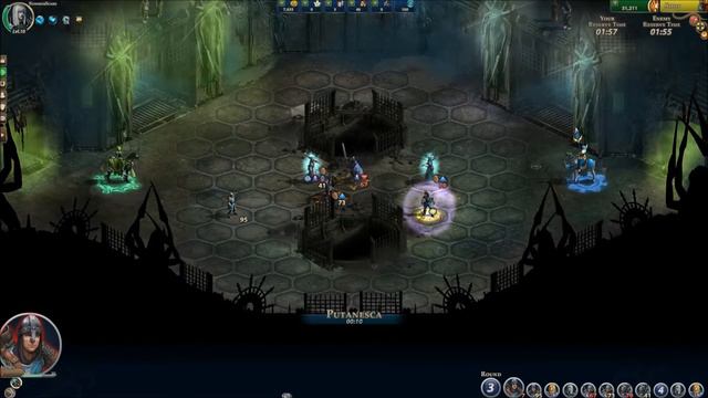 Might & Magic Heroes Online - PvP Necromancer vs Cleric смотреть онлайн