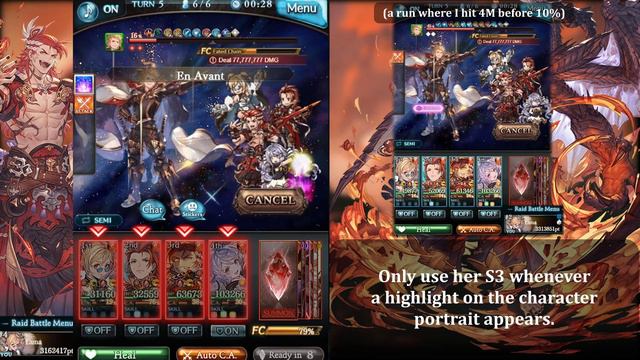 Seofon/Siete (Impossible) Magna Berserker 4M Honors w/ Explanations [Granblue Fantasy] смотреть онлайн