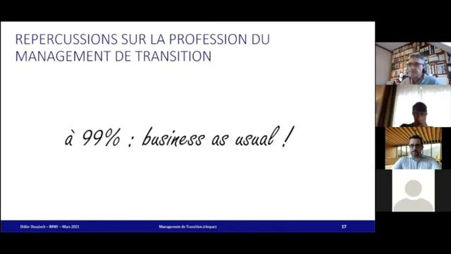 Replay - Webinaire Management de Transition à Impact - 26/03/2021 смотреть онлайн