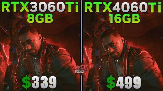 RTX3060TI 8GB VS RTX4060TI 16 GB