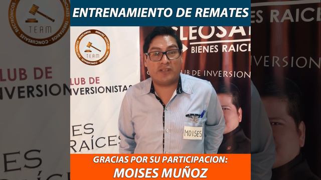 Entrenamiento de inversionistas-Gracias Moisés Muñoz смотреть онлайн