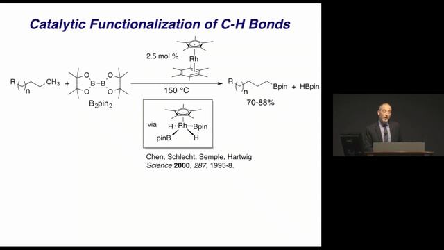 John Hartwig, UC Berkeley: Accelerating Chemical Synthesis With Catalysis (2018)