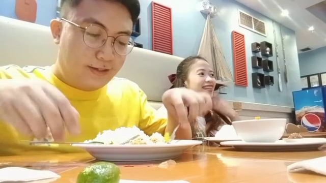 Pork Sisig, Sweet & Spicy Squid And Kare-Kare @Giligan's Restaurant