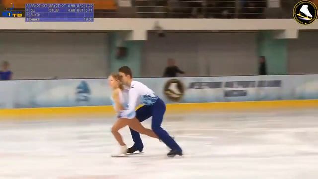 Анастасия МУХОРТОВА / Дмитрий ЕВГЕНЬЕВ ПП Первенство г Москвы среди юношей и девушек, ст вз смотреть онлайн