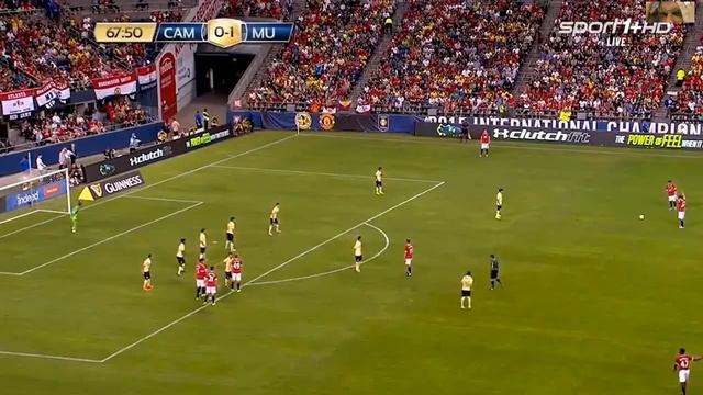 Andreas Pereira vs Club America Pre Season 2015 HD 720p 50 FPS смотреть онлайн